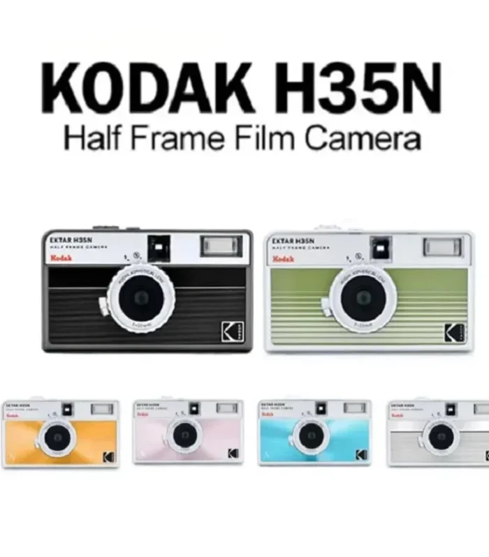 H35 Original Kodak EKTAR H35 Half Frame Camera 35mm Film Camera Reusable Film Camera With Flash Light For Gift Optional FilmRoll